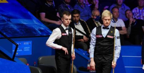 Нил Робертсон вышел победителем в первой сессии 1/16 финала Чемпионата Мира по снукеру 2022