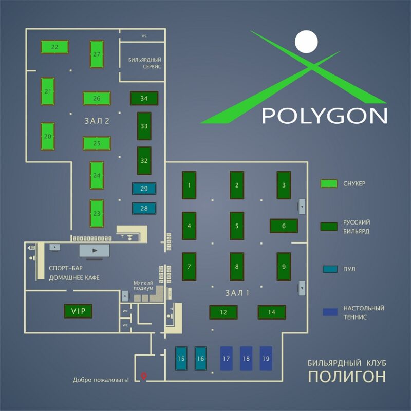 Полигон. План