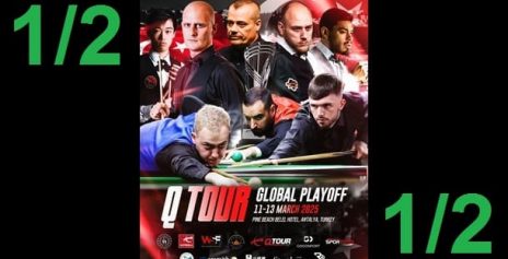Q Tour Global Play-Offs 2025 снукер — 1/2 финала. Трансляции