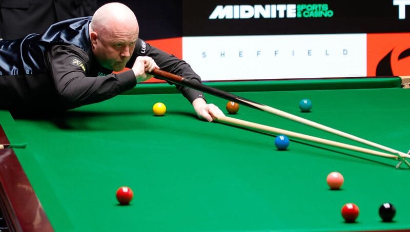 Джон Хиггинс вышел 27-й раз в карьере в 1/8 финала на Чемпионате мира (фото: WST)