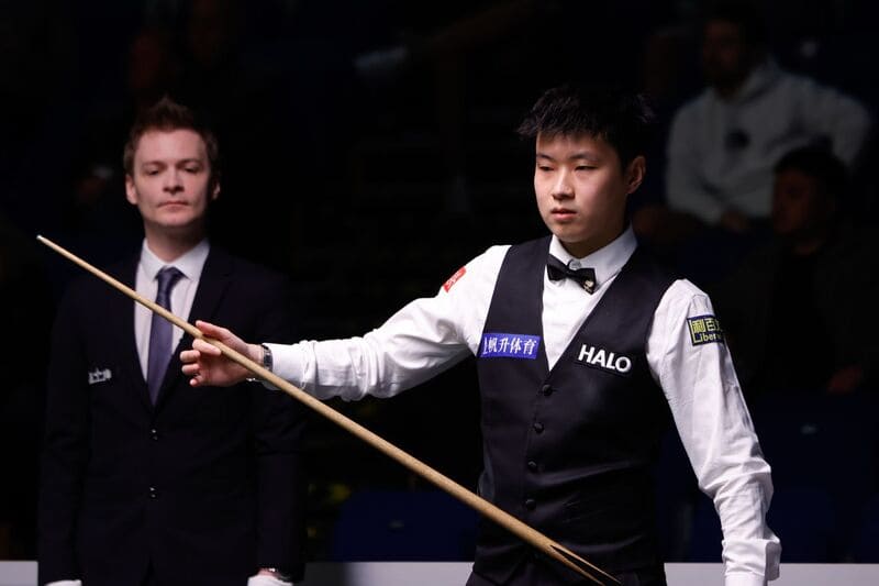 Чжао Синьтун. Чемпионат мира 2025 по снукеру (фото: WST)