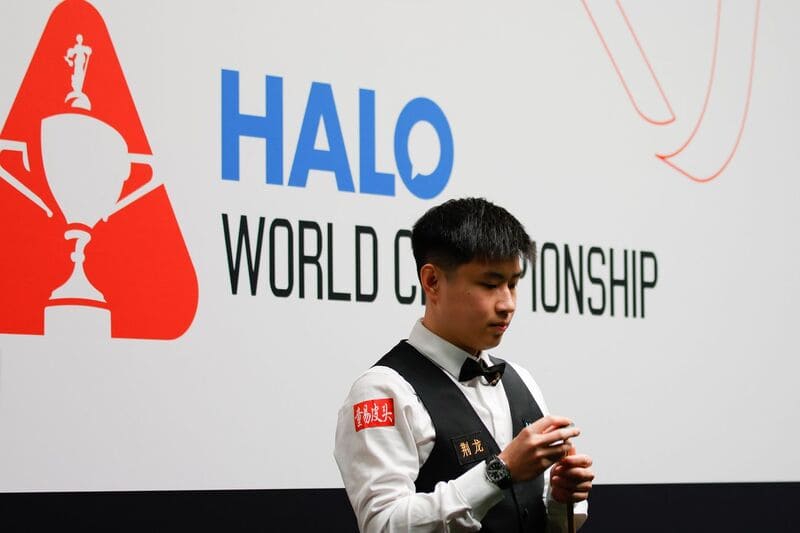 Чжао вышел в 1/8 финала Чемпионата мира во второй раз в карьере (фото: WST)