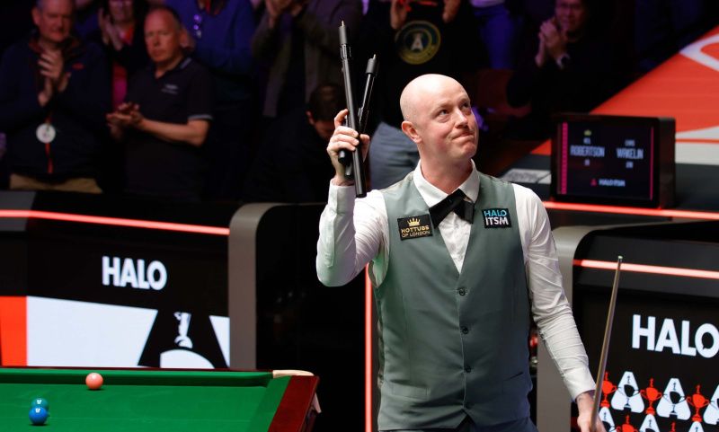 Крис Уокелин одержал захватывающую победу над Нилом Робертсоном (фото: WST)