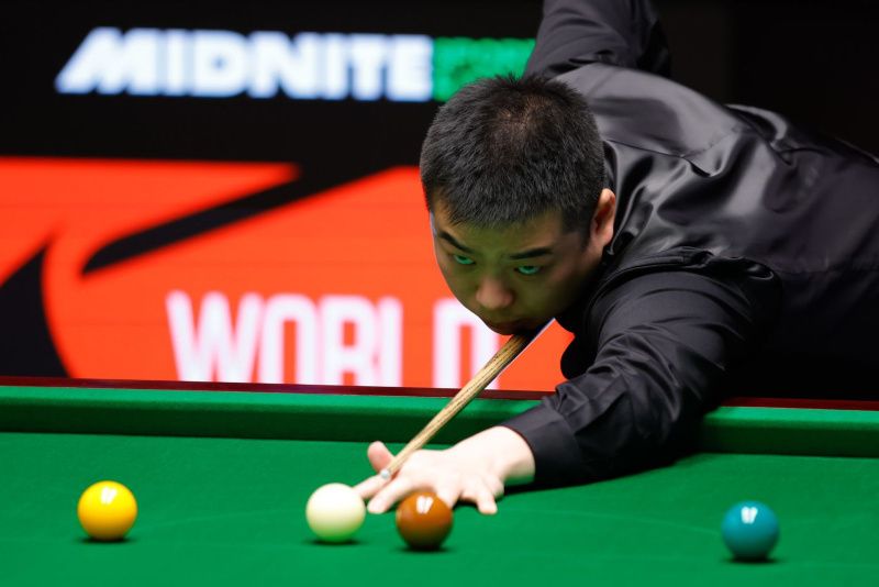 Пан Цзюньсюй. Чемпионат мира по снукеру (фото: WST)