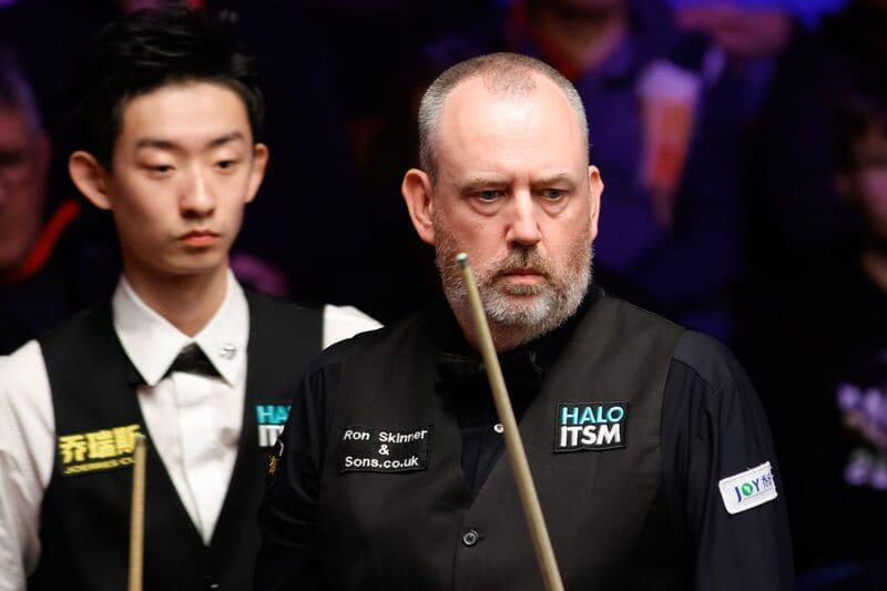 Марк Уильямс сделал брейки в 58 и 75 очков и завершил поединок против У Ицзэ (фото: WST)