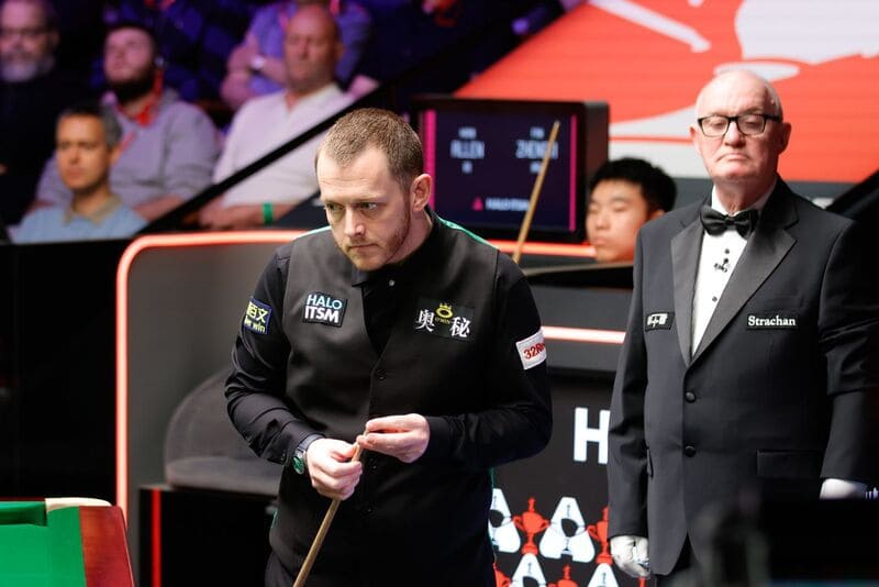 Аллен вышел в 1/8 финала на Чемпионате мира в 14-й раз в карьере (фото: WST)