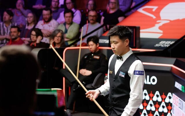 Чжао стал первым любителем, который вышел в Четвертьфинал на Чемпионате мира (фото: WST)