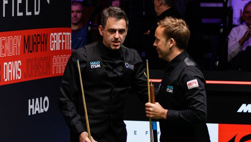 Ронни О'Салливан одержал блестящую победу над Картером (фото: WST)