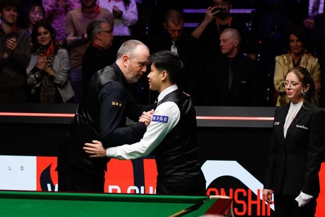 Финал: Марк Уильямс и Чжао Синьтун (фото: WST)