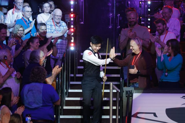 Чжао демонстрирует сильную форму (фото: WST)