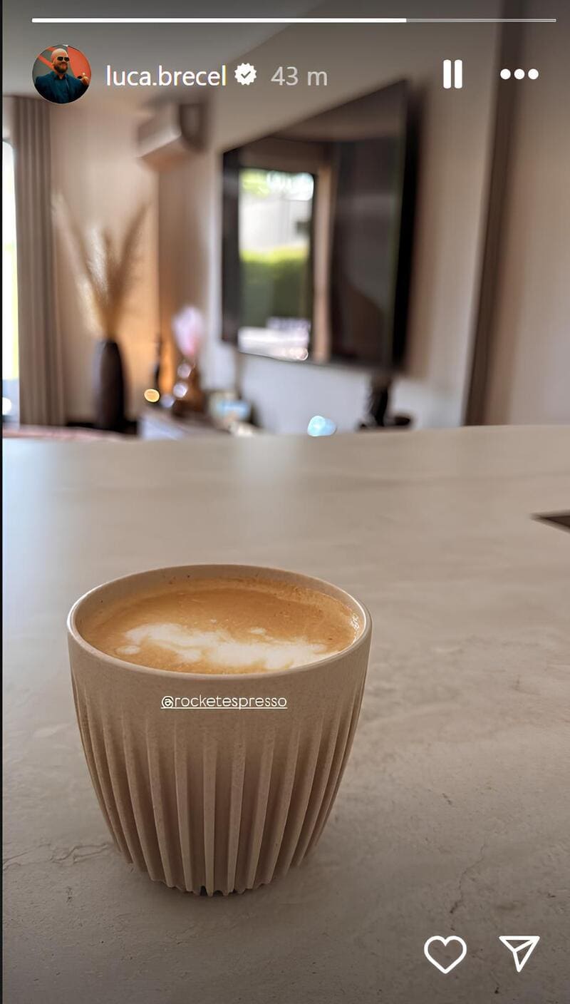 Лука Бресель опубликовал фото за день до своего выступления в Саудовской Аравии (фото: Instagram)