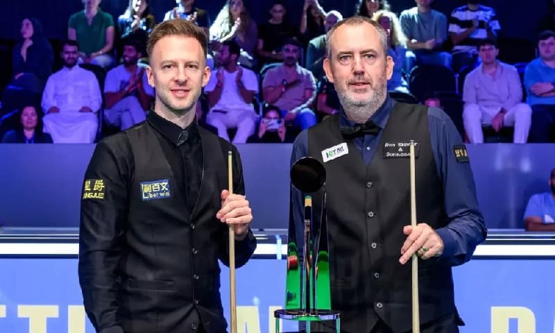Джадд Трамп и Марк Уильямс встретились в финале Saudi Masters 2024 (фото: SnookerHQ)