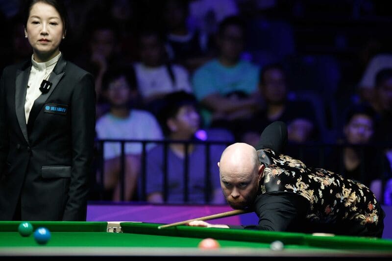 Гэри Уилсон уступает Марку Аллену в личном зачете со счетом 3-6 (фото: WST)