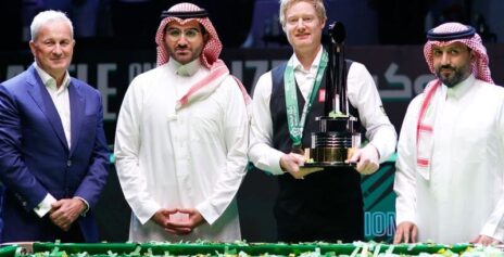 Нил Робертсон победил в финале Ронни О’Салливана и стал Чемпионом Saudi Arabia Masters 2025