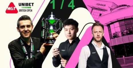 British Open 2025 снукер — 1/4 финала. Трансляции, расписание