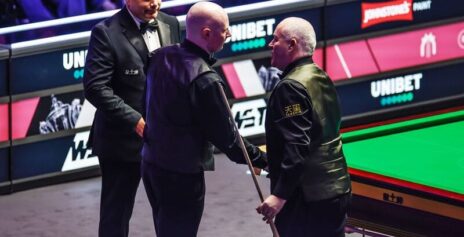 Бритиш Опен 2025: Джон Хиггинс проиграл Энтони Макгиллу в полуфинале в Челтнеме