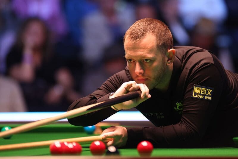 Марк Аллен оформил три брейка за 50 в третьем раунде против Дональдсона (фото: WST)