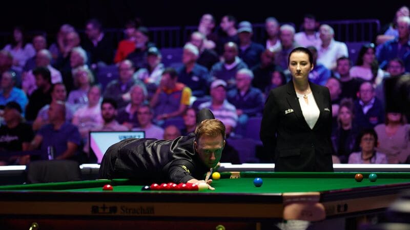 Джадд Трамп в 1/16 финала British Open 2025 схлестнется с Мартином О'Доннелом (фото: WST)