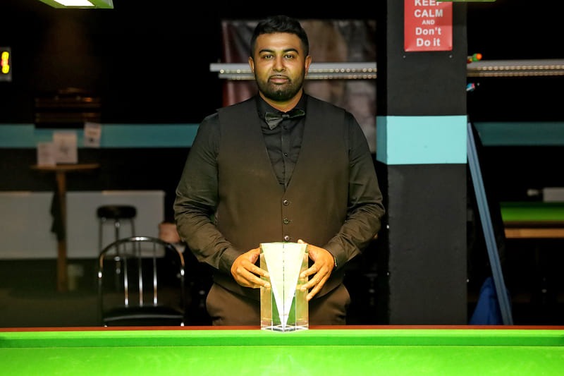 Хаммад Миах - Чемпион WPBSA Q Tour Europe 2025/26 1 Этапа (фото: WPBSA)