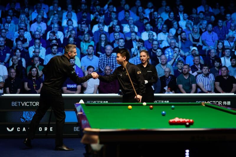 Чжоу Юэлун считает Селби опасным и волевым противником (фото: WST)