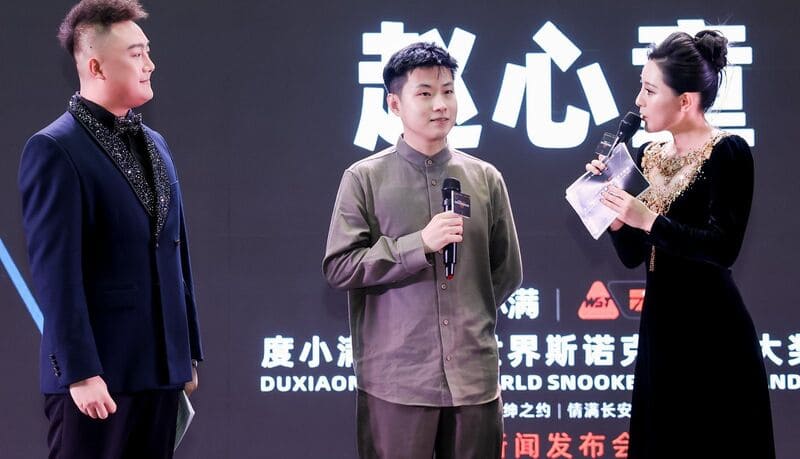 Чжао Синьтун на турнире Xi'an Grand Prix 2025 в своем первом матче встретится с игроком wildcard (фото: WST)