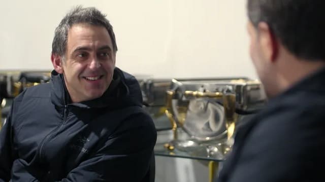 Ронни О'Салливан снялся в документальном фильме. На фото эпизод из фильма Netflix/Matchroom: The Greatest Showman (фото: metrouk)