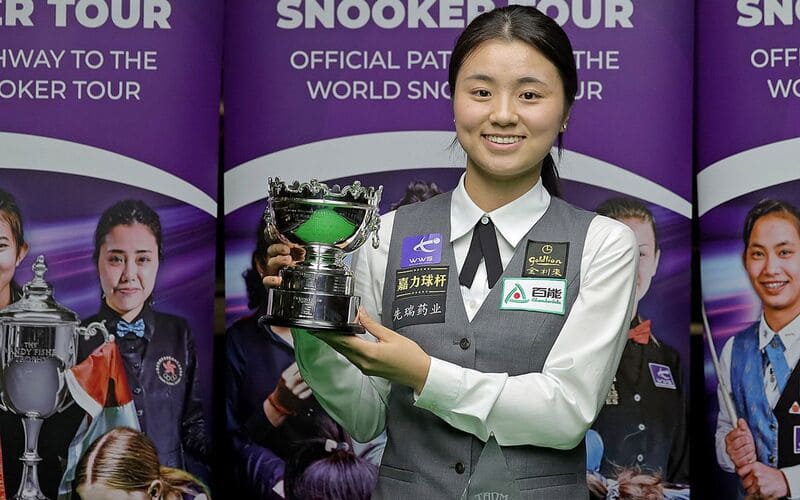 Бай Юлу - победительница Чемпионата Великобритании среди женщин (фото: WST)