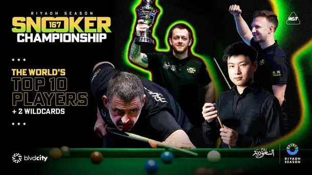 Снукер турнир Эр-Рияда Snooker Championship 2025 Riyadh Season Snooker Championship 2025 по снукеру