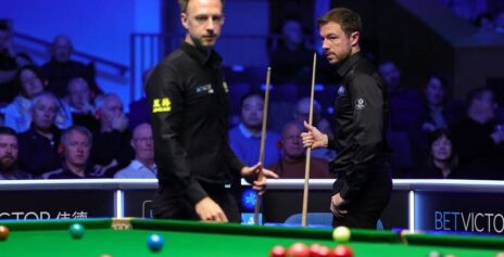Northern Ireland Open: Джадд Трамп и Джек Лисовски завершили первую сессию финала вничью 4-4