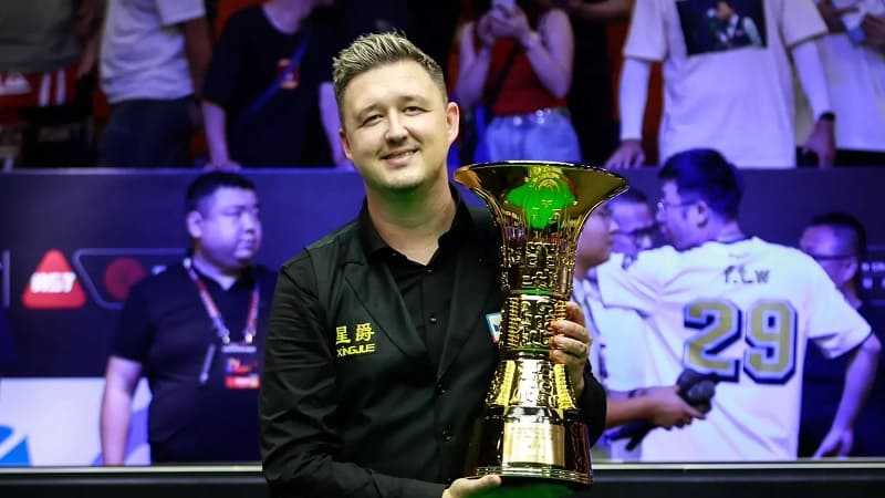 Кайрен Уилсон победил Джадда Трампа в финале Гран-при Сианя 2024 года (фото: SnookerHQ)