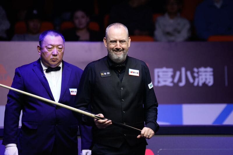 Марк Уильямс уступал 2-3, но взял четыре фрейма подряд и выиграл полуфинал в Сиане (фото: WST)