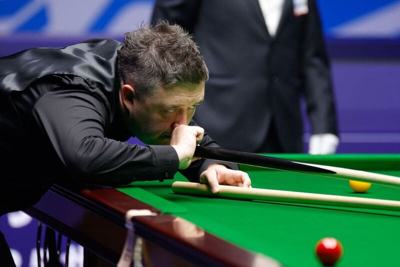 Кайрен Уилсон уверенно продолжает защиту своего тиутла на турнире Xi'an Grand Prix (фото: WST)