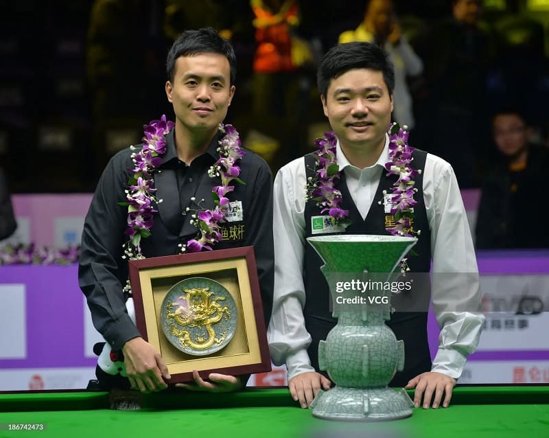 Дин Джуньху обыграл Марко Фу и пополнил свою коллекцию девятым трофеем (фото: gettyimages)