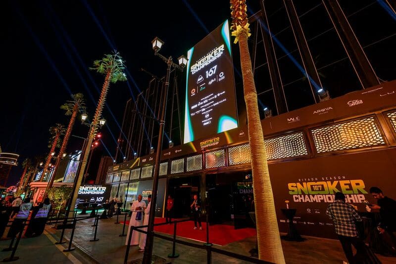 Турнир Riyadh Season Snooker Championship 2025 завершится 21 ноября (фото: WST)