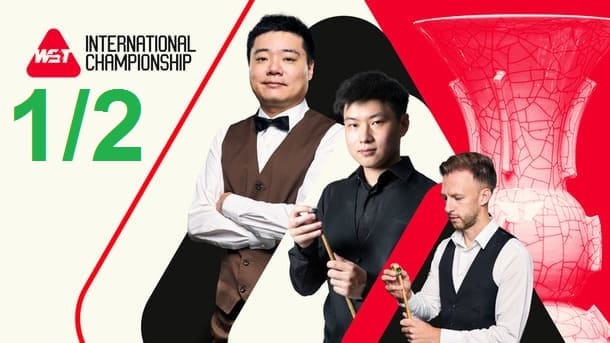 International Championship 2025 снукер — 1/2 финала. Трансляции, расписание
