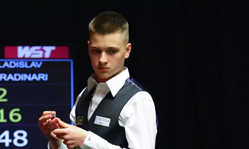 Владислав Градинари включен в состав участников турнира Snooker Shoot-Out 2025 (фото: SnookerHQ)