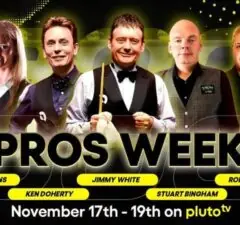 Хиггинс, Селби, Уильямс, Робертсон и другие игроки в снукер примут участие в новом турнире Snooker 900