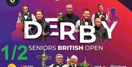 Seniors British Open 2025 снукер — 1/2 финала. Трансляции расписание