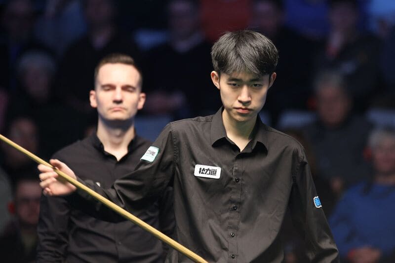 Чан Бинью одолел игрока с более высоким рейтингом и дебютировал в финал (фото: WST)