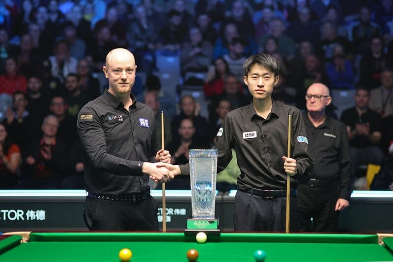 Крис Уокелин ведет борьбу за свой первый рейтинговый титул в полноформатном турнире (фото: WST)