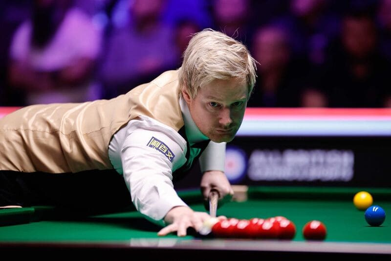 Нил Робертсон в 1/4 финала в Йорке встретится с Пан Цзюньсюем (фото: WST)