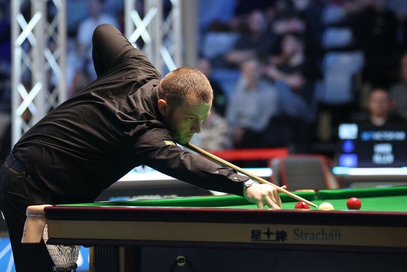 Марк Аллен провел трудный поединок против Чжан Анды (фото: WST)