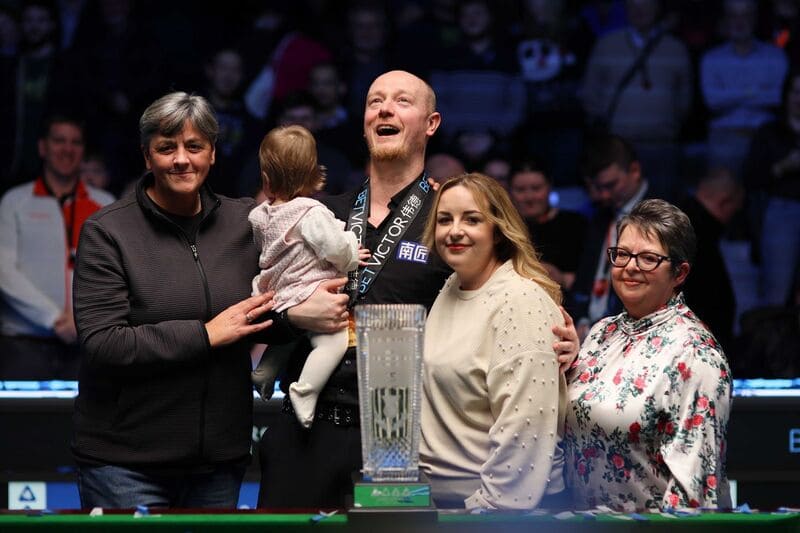 Для Криса Уокелина и его семьи это был незабываемый день  (фото: WST)