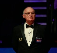 Лео Скаллион завершает карьеру рефери после финала турнира Scottish Open 2025