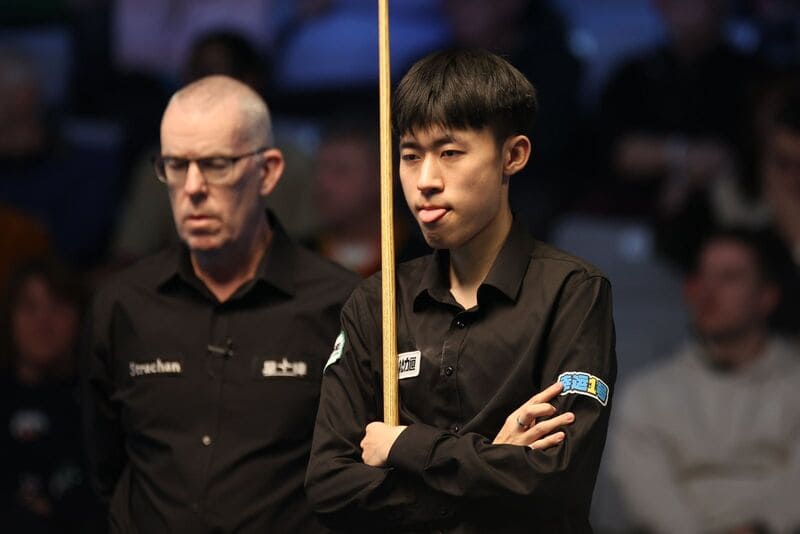 Чан Бинью одержал уверенную победу над Кайреном Уилсоном в Эдинбурге (фото: WST)