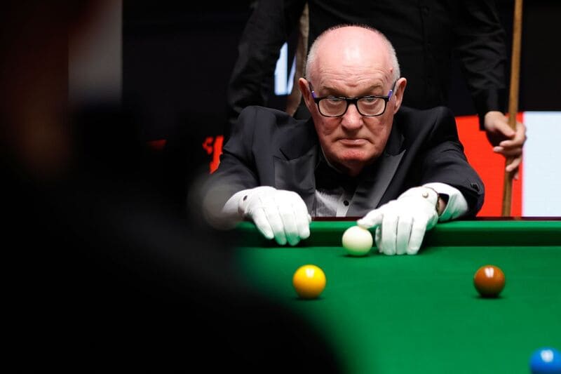 Лео Скаллион в 2012 году впервые судил финал Чемпионата Великобритании (фото: WST)