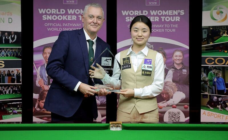 Бай Юлу выиграла турнир Irish Women’s Snooker Open