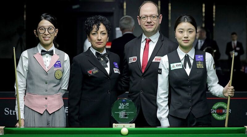 Бай Юлу одержала победу на турнире WSF Women’s Championship 2026 и возглавила женский мировой рейтинг по снукеру