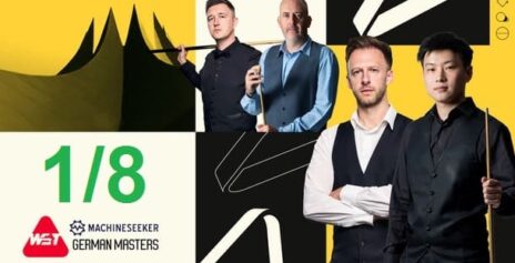 German Masters 2026 снукер — 1/8 финала. Трансляции расписание