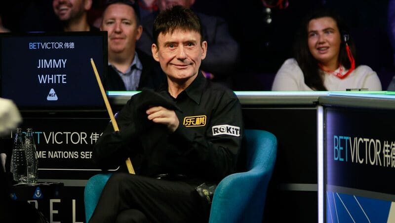 Джимми Уайт вышел во второй раунд квалификации Велш Опен 2026 (фото: WST)